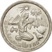 Egypt, Pound, 1980, MS(64), Silver, KM:513