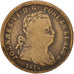 Portugal, Jo, 40 Reis, Pataco, 1819, VF(20-25), Bronze, KM:365
