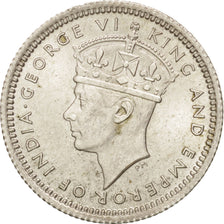 MALAYA, 5 Cents, 1945, MS(63), Silver, KM:3a