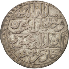 Coin, Tunisia, TUNIS, Mahmud II, Piastre, 1830, AU(50-53), Billon, KM:90
