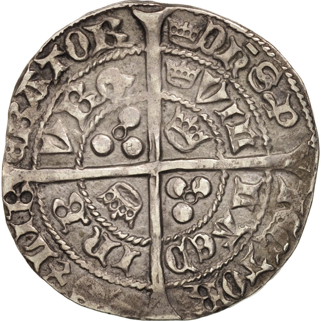 Scozia, James II, Groat, Edinburgh, BB, Argento, Spink:5233