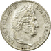 Moneda, Francia, Louis-Philippe, 1/4 Franc, 1835, Paris, MBC, Plata, Gadoury:355