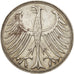 Coin, GERMANY - FEDERAL REPUBLIC, 5 Mark, 1951, Hamburg, EF(40-45), Silver
