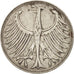 République fédérale allemande, 5 Mark, 1951, Hamburg, TTB, Argent, KM:112.1