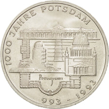 GERMANY - FEDERAL REPUBLIC, 10 Mark, 1993, Stuttgart, Germany, MS(63), KM:180