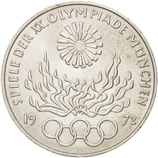 Coin, GERMANY - FEDERAL REPUBLIC, 10 Mark, 1972, Munich, MS(63), Silver, KM:135