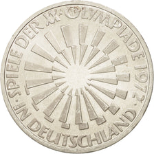 Moneta, GERMANIA - REPUBBLICA FEDERALE, 10 Mark, 1972, Stuttgart, SPL, Argento