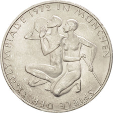 Coin, GERMANY - FEDERAL REPUBLIC, 10 Mark, 1972, Munich, MS(60-62), Silver