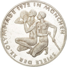 Coin, GERMANY - FEDERAL REPUBLIC, 10 Mark, 1972, Stuttgart, MS(60-62), Silver