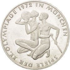 Coin, GERMANY - FEDERAL REPUBLIC, 10 Mark, 1972, Stuttgart, MS(60-62), Silver