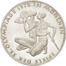 Monnaie, République fédérale allemande, 10 Mark, 1972, Karlsruhe, SUP+