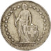 Coin, Switzerland, 1/2 Franc, 1951, Bern, EF(40-45), Silver, KM:23