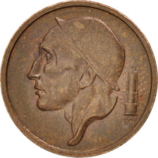 Belgium, 20 Centimes, 1957, AU(50-53), Bronze, KM:146