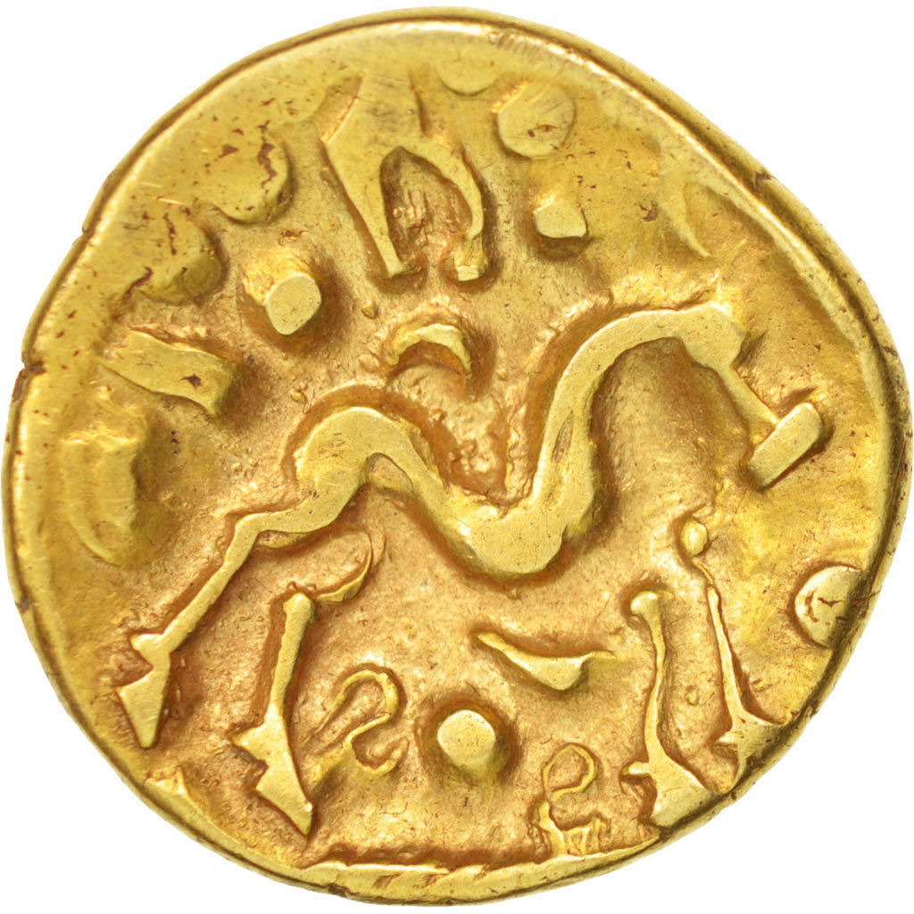 Ambiani, Area of Amiens, Stater, EF(40-45), Gold, Delestré:242