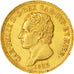 ITALIAN STATES, SARDINIA, Carlo Felice, 20 Lire, 1825, Torino, AU(55-58), Gold