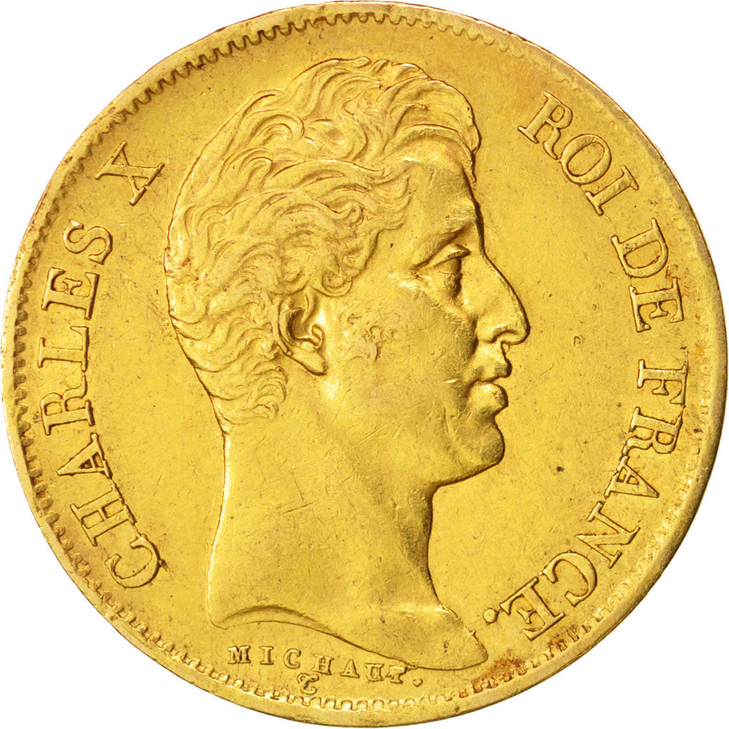 Monnaie, France, Charles X, 40 Francs, 1830, Paris, TTB+, Or, KM:721.1
