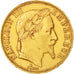 France, Napoleon III, 50 Francs, 1864, Paris, AU(50-53), Gold, KM:804.1