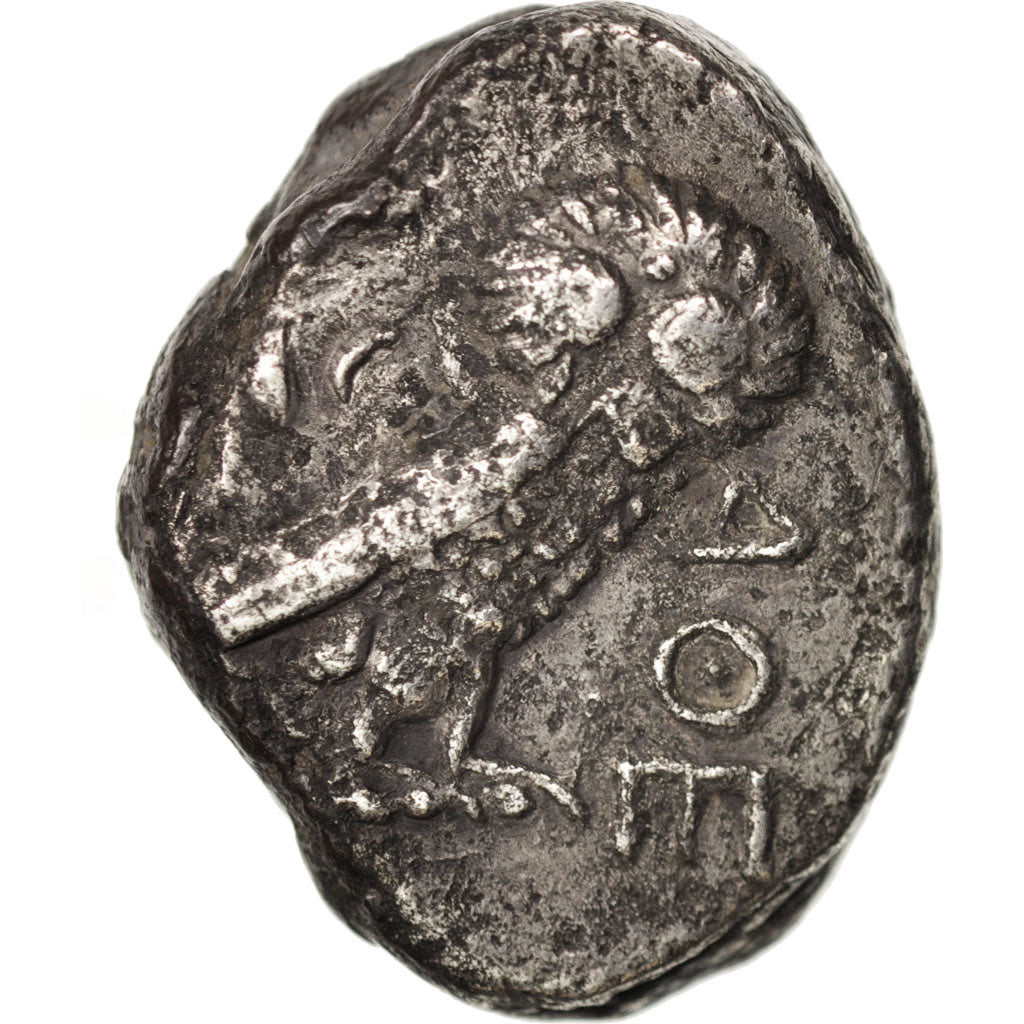 Attica, Tetradrachm, 393-295 BC, Athens, VF(30-35), Silver, SNG Cop:63