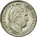 Coin, France, Louis-Philippe, 25 Centimes, 1845, Rouen, MS(60-62), Silver