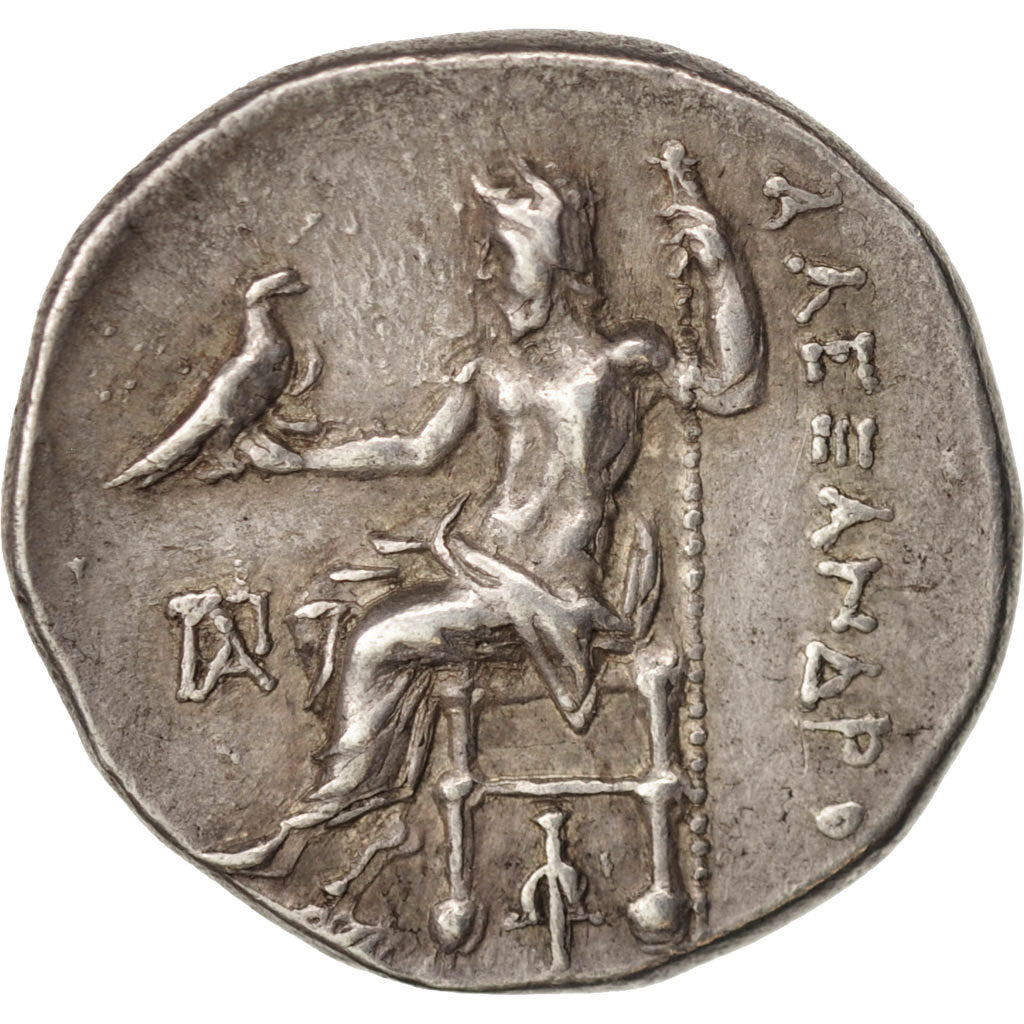 Macedonia (Kingdom of), Alexander III, Drachm, Kolophon, AU(55-58), Price:1786