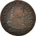 FRENCH STATES, CHATEAU-RENAUD, Liard, 1614, VF(30-35), Copper, KM:26.1, C2G:294