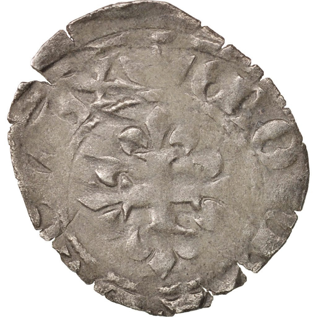 France, Philippe VI, Double Parisis, VF(30-35), Billon, Duplessy:269