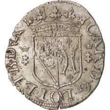 Moneta, Francja, LORRAINE, Charles IV, Gros, Nancy, AU(50-53), Bilon, Flon:59