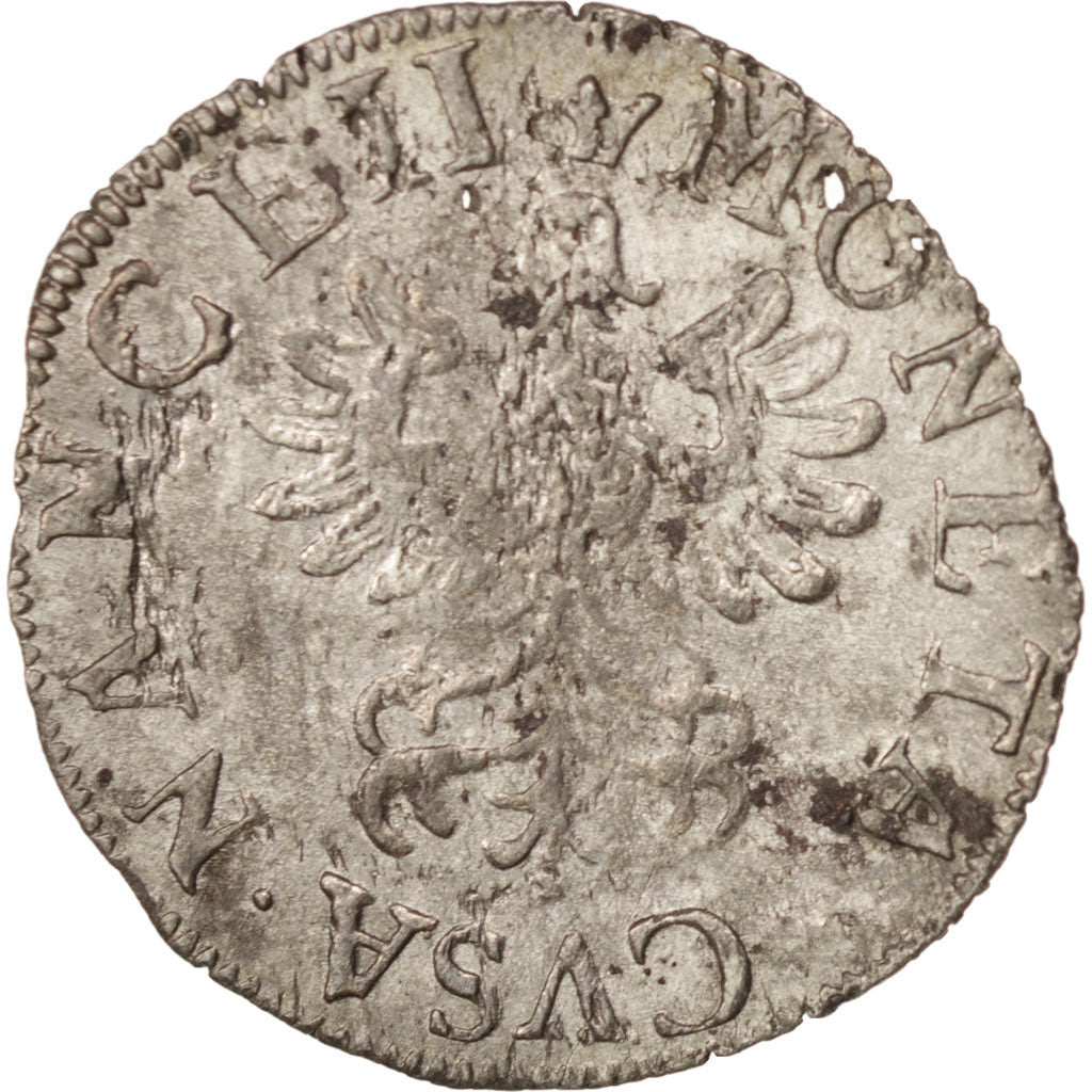 Moneta, Francja, LORRAINE, Charles IV, Gros, Nancy, AU(50-53), Bilon, Flon:59