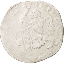 Spanish Netherlands, BRABANT, Escalin, 1622, Antwerp, VF(30-35), Silver, KM:52.1
