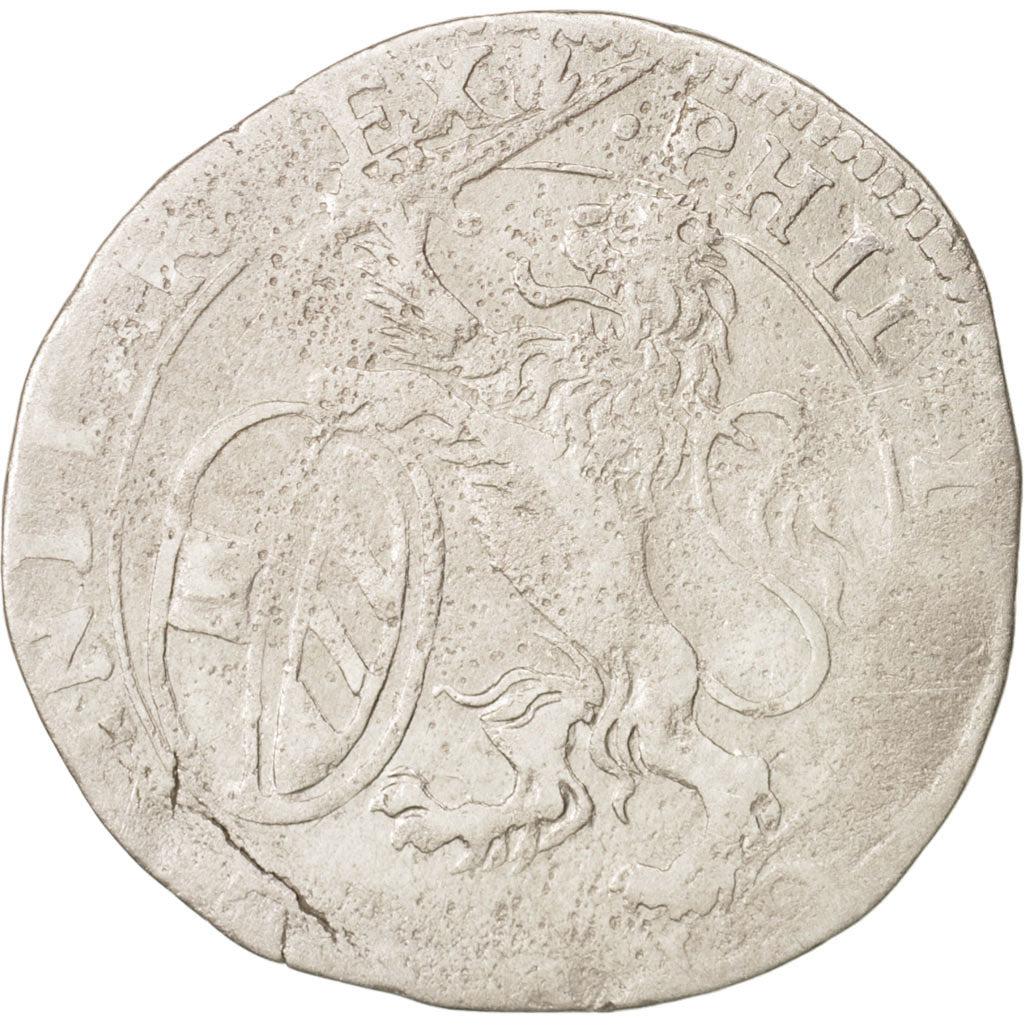 Spanish Netherlands, BRABANT, Escalin, 1626, Antwerp, VF(20-25), KM:52.1