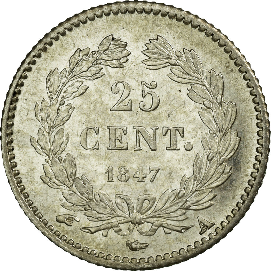 Münze, Frankreich, Louis-Philippe, 25 Centimes, 1847, Paris, VZ, Silber