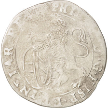 Coin, Spanish Netherlands, BRABANT, Escalin, 1624, VF(30-35), Silver