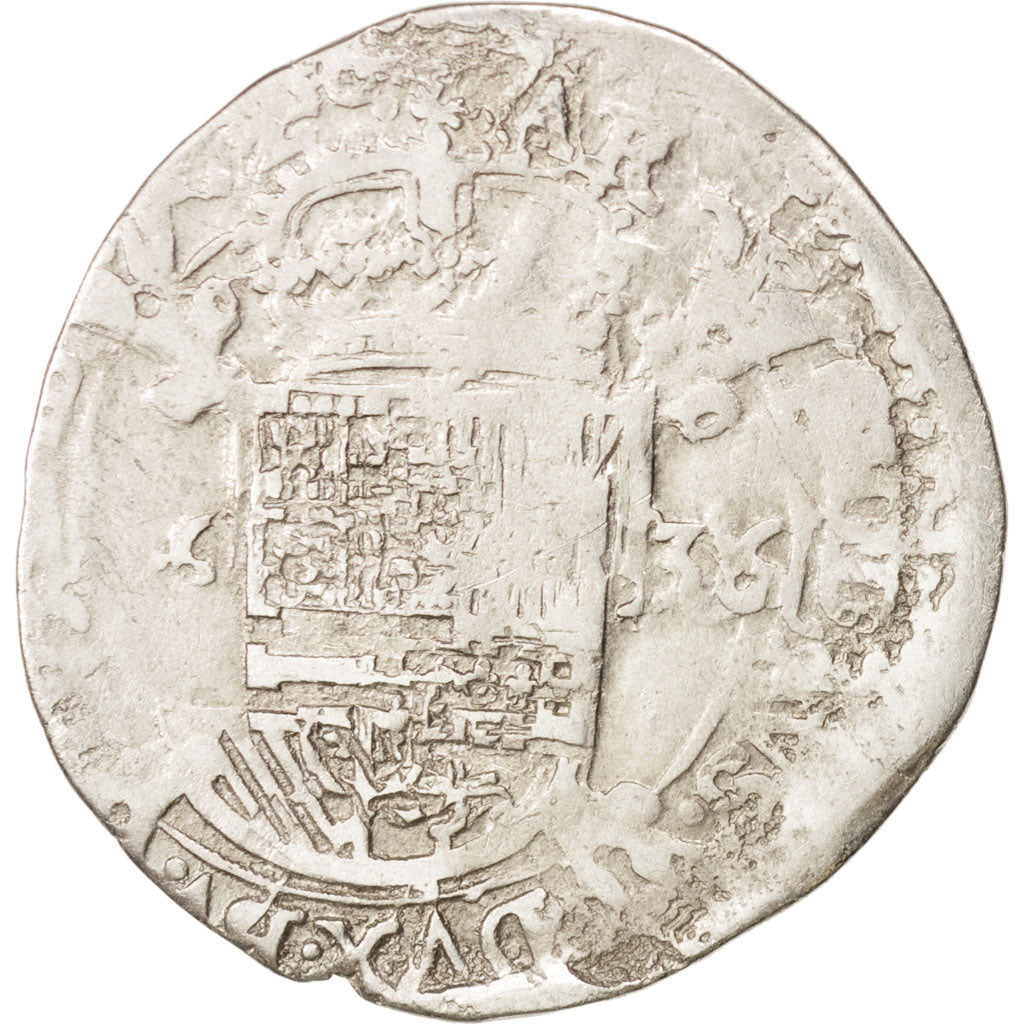 Spanish Netherlands, BRABANT, Escalin, 1636, indeterminate mint, VF(30-35)