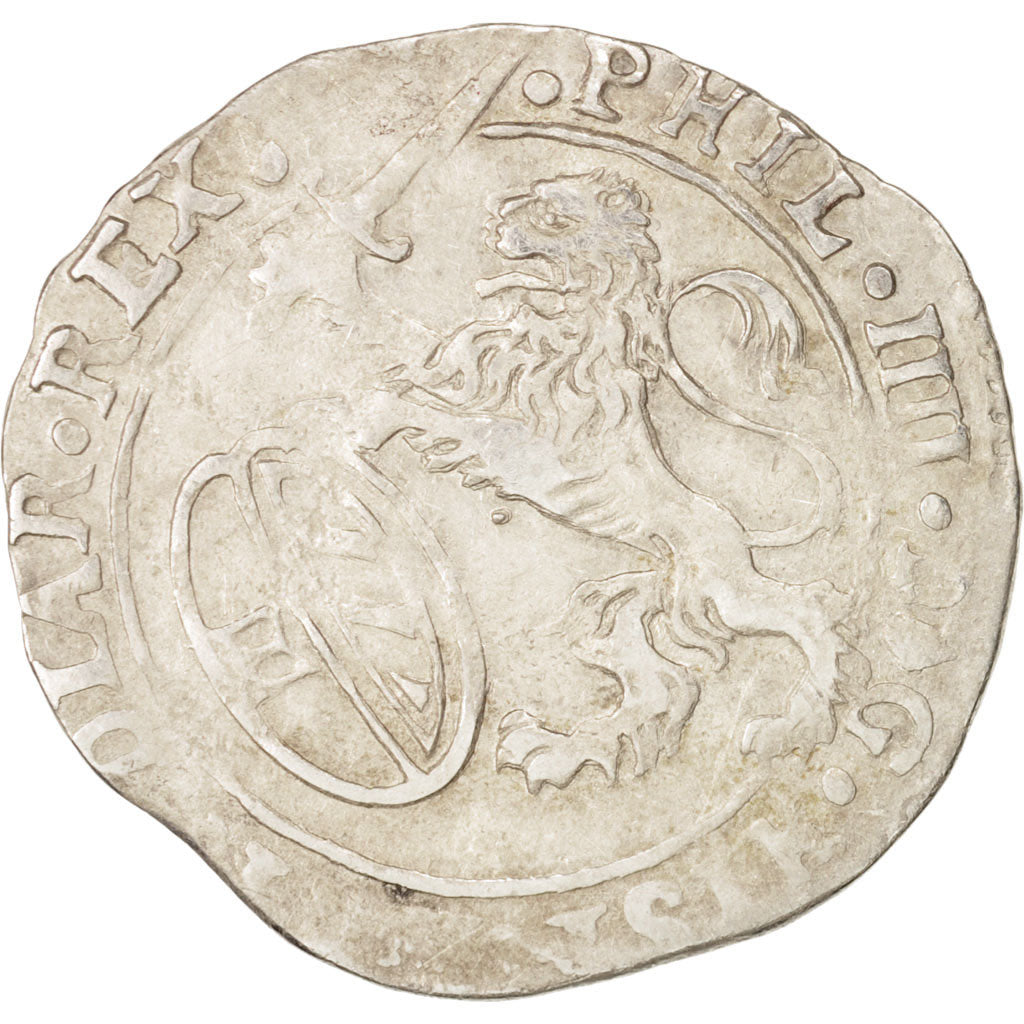 Spanish Netherlands, BRABANT, Escalin, 1651, indeterminate mint, EF(40-45)