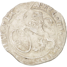 Spanish Netherlands, BRABANT, Escalin, 1651, indeterminate mint, EF(40-45)