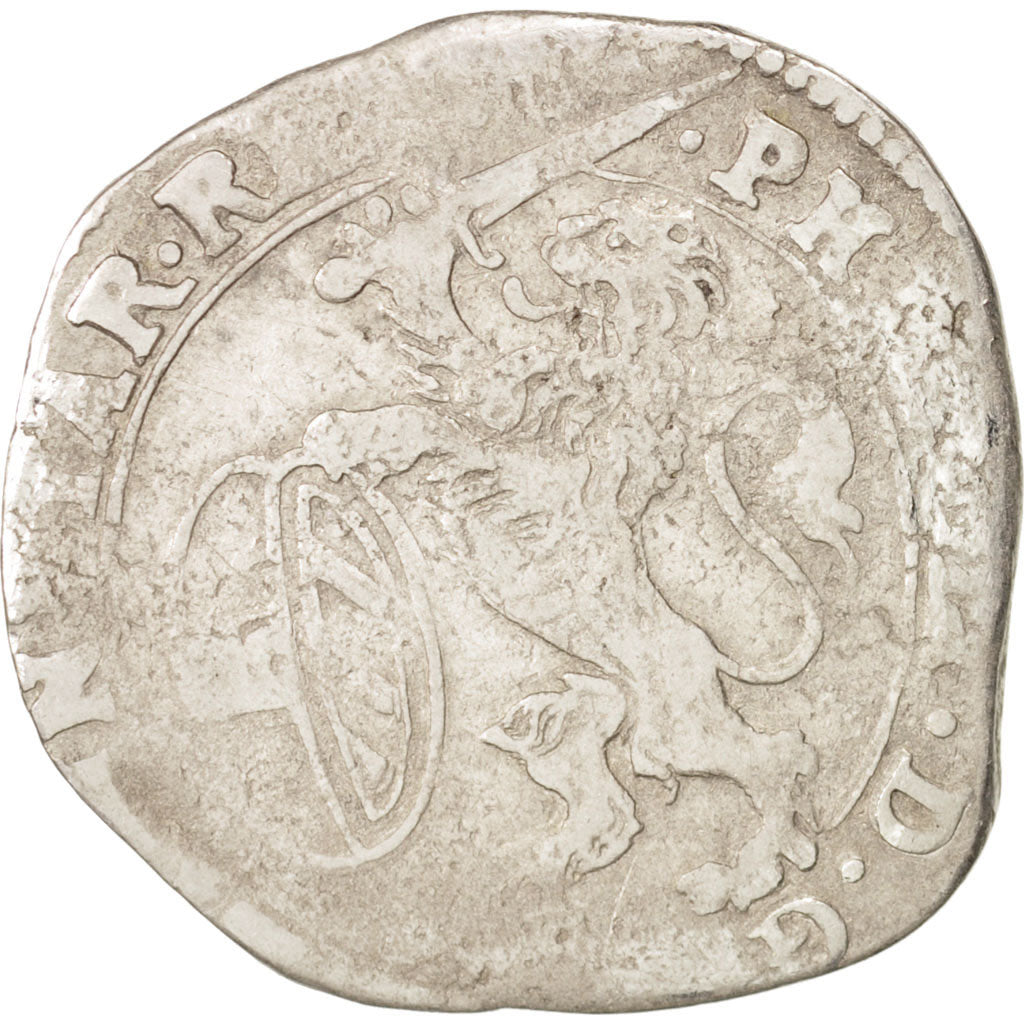 Spanish Netherlands, BRABANT, Escalin, 1623, indeterminate mint, VF(30-35)