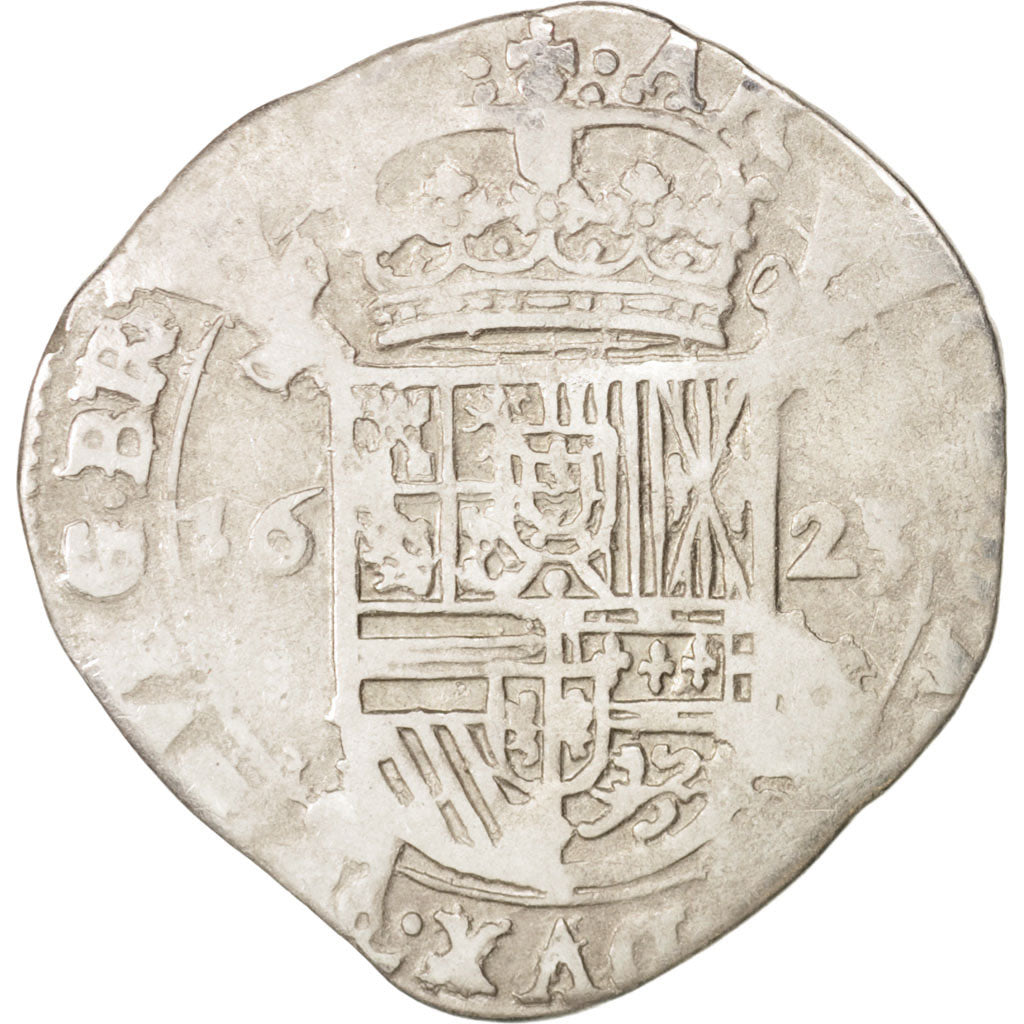 Spanish Netherlands, BRABANT, Escalin, 1623, indeterminate mint, VF(30-35)