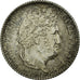 Coin, France, Louis-Philippe, 25 Centimes, 1847, Paris, AU(55-58), Silver