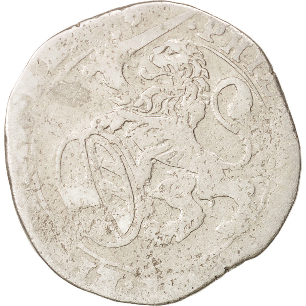 Coin, Spanish Netherlands, BRABANT, Escalin, 1623, Brabant, VF(20-25), Silver