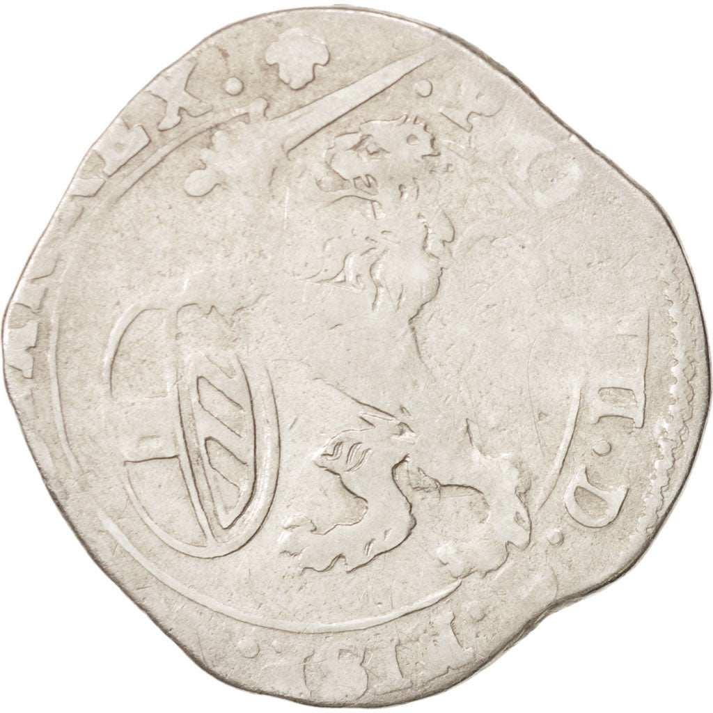 Coin, Spanish Netherlands, BRABANT, Escalin, 1623, Brabant, VF(20-25), Silver