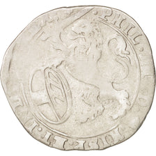 Coin, Spanish Netherlands, BRABANT, Escalin, 1624, Brabant, VF(20-25), Silver
