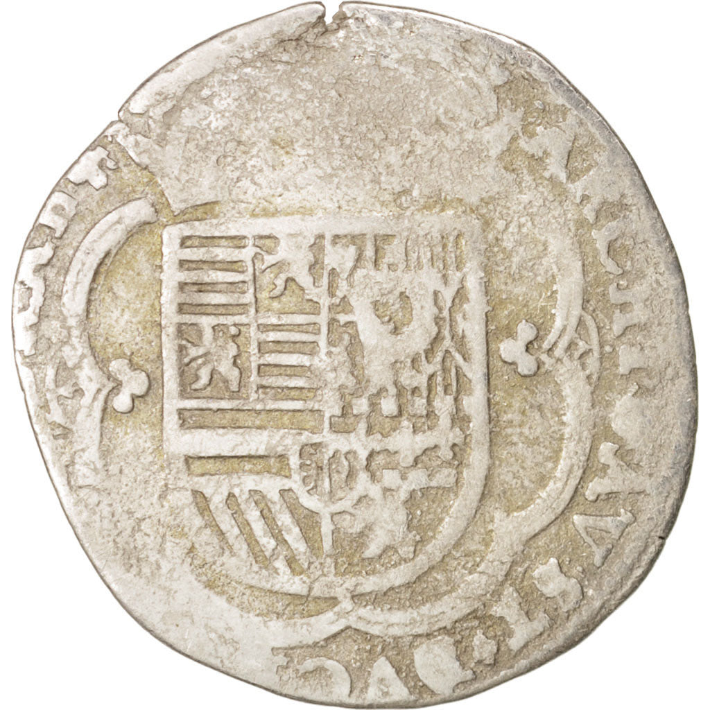 Spanish Netherlands, BRABANT, 3 Patards, 16[--], indeterminate mint, VF(20-25)