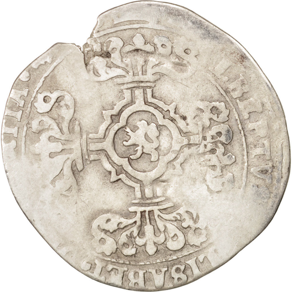 Paesi Bassi Spagnoli, BRABANT, 3 Patards, Brussels, B+, Argento, GH:315-3