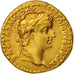 Tiberius, Aureus, Lyons, AU(50-53), Gold, RIC:29