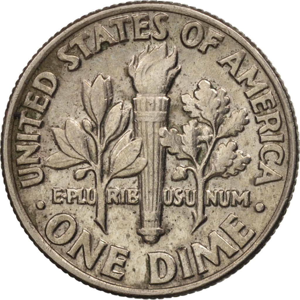 Munten, Verenigde Staten, Roosevelt Dime, Dime, 1984, U.S. Mint, Denver, ZF+
