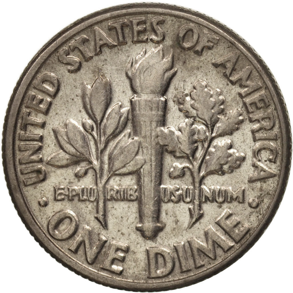 Munten, Verenigde Staten, Roosevelt Dime, Dime, 1983, U.S. Mint, Denver, ZF+