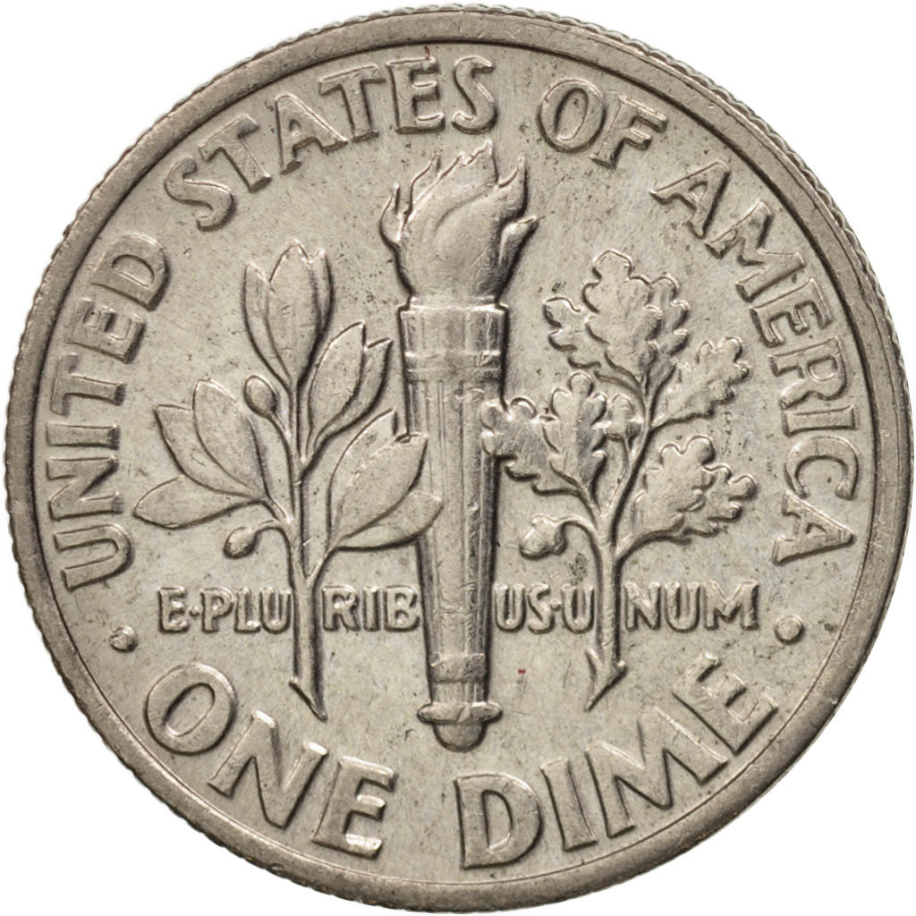 Munten, Verenigde Staten, Roosevelt Dime, Dime, 1989, U.S. Mint, Philadelphia