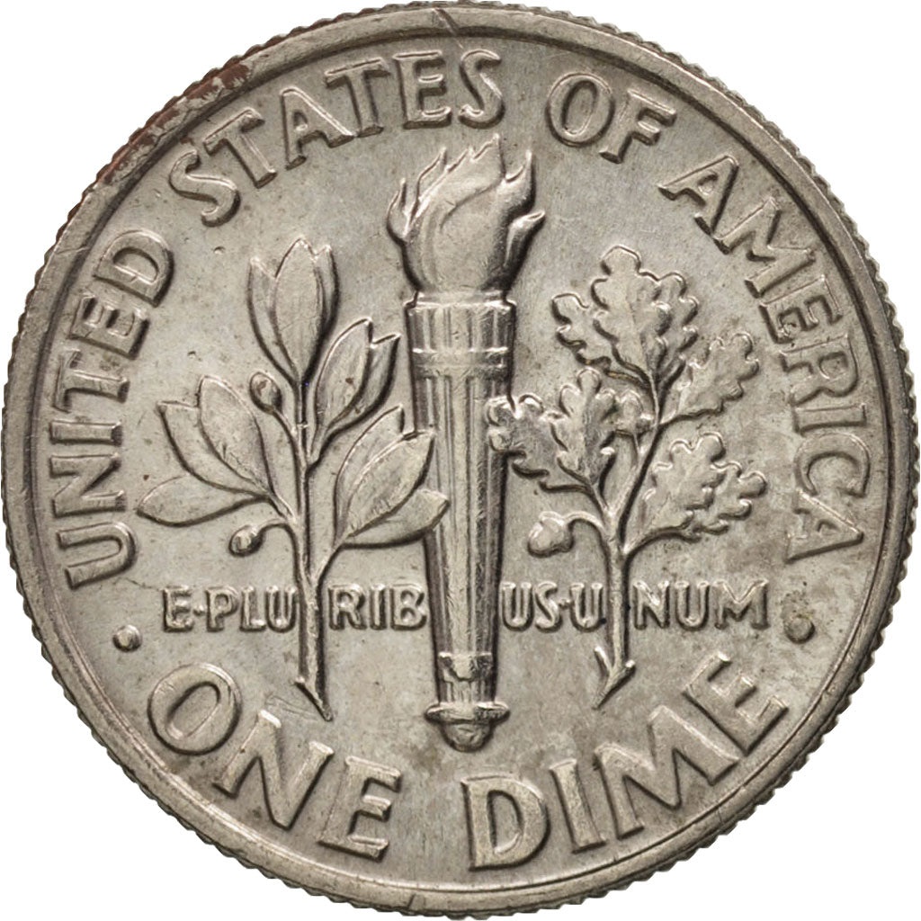 Munten, Verenigde Staten, Roosevelt Dime, Dime, 1990, U.S. Mint, Denver, PR+