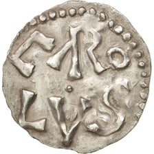 Münze, Frankreich, Denarius, Melle, SS+, Silber, Prou:684, Depeyrot:605var