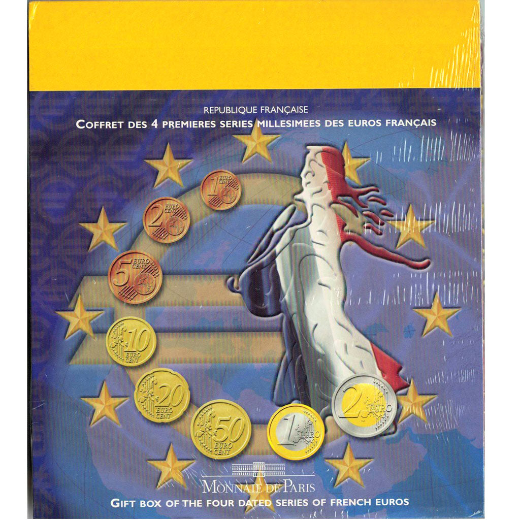 Francia, Euro-Set, 1999, FDC, (Sin composición)